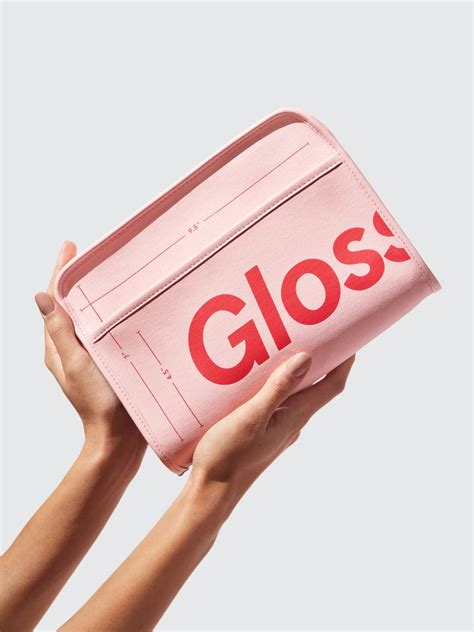 glossiermakeup bag